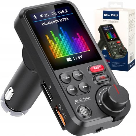 Trasmettitore fm blow 74-168 bluetooth 5.0 display led (1/5)