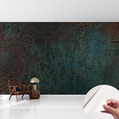 Papier peint autocollant avec imprimé décoratif pour salon et chambre à coucher Installation facile Surface rustique 416x254 cm (1/5)