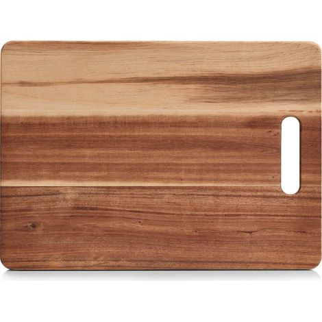 Planche à découper en bois d'acacia, 35 x 25 cm (1/4)