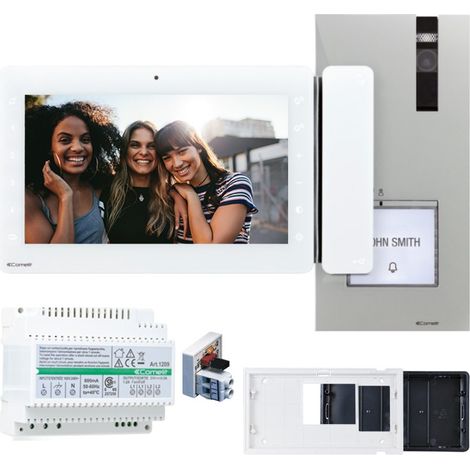 Kit monofamiliare Quadra e Maxi sistema Simplebus 2 Comelit 8461X