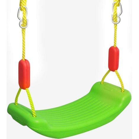 Balancoire Enfant Exterieur Jouet Hauteur Réglable Accessoire Assise Balancoire Enfant Jeu Jardin Maximum 100kg Siege Balancoire Jeu Interieur pour Fille Garcon Jeu 3 4 5 6 7 Ans (1/3)