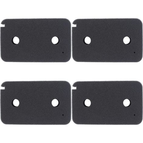 Filtre Éponge - Lot de 4 - Mousse Haute Densité - Pour Sèche-Linge Miele T8861WP T7900WP - Accessoire Entretien (1/5)