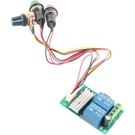 Motordrehzahlregler PWM-Regler Schaltersteuermodul CW CCW Drehung DC6V 12V 24V (1/5)