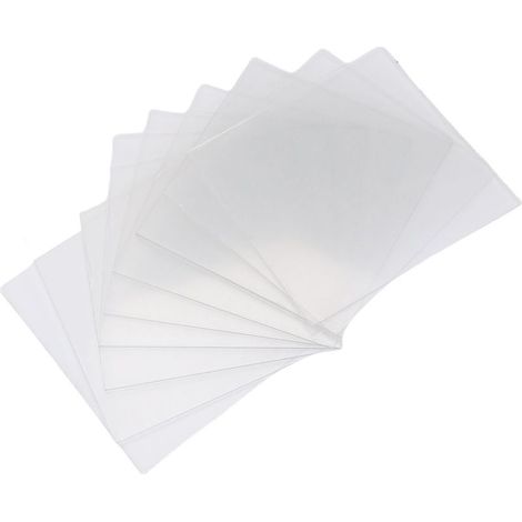 Lentilles de rechange KP2898-1 et KP3044-1 pour casques de soudage Viking série 3350, avec kit de couverture transparente intérieure et extérieure, 20 unités. (1/5)