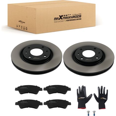 Disques de Frein+Plaquettes Avant for Citroën Berlingo C3 C4 DS3 265,8mm