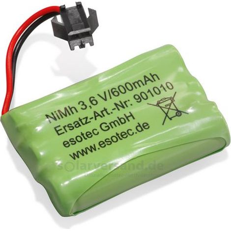 Ersatzakkupack 3,6V 600 mAh - 901010