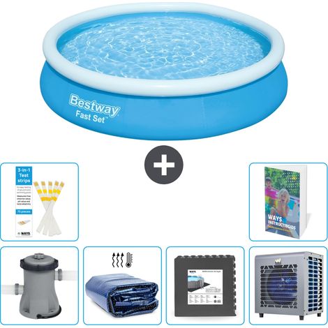 Bestway Piscina Bestway Fast Set Redonda - 366x76 cm - 7-piezas  S190 (1/5)