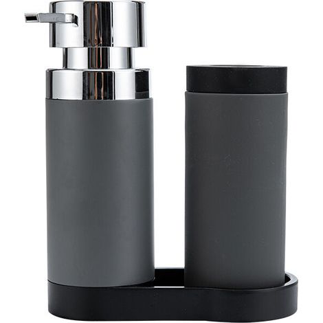 Extrusion washing liquid dispenser gray soap dispenser 7 x 15 x 18 CM (1/5)