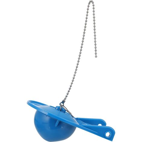 Clapet de Toilette en Pvc Bleu, Étanchéité Renforcée (1/5)