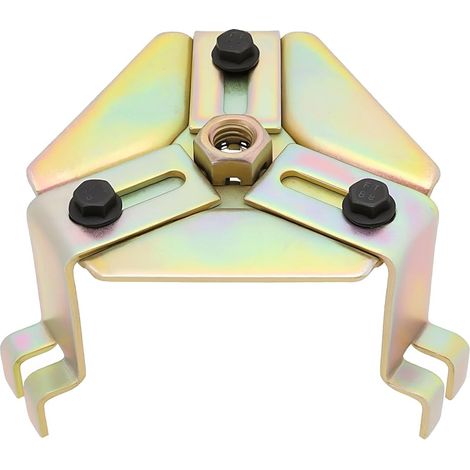 Clé pour Réservoir de Carburant de Voiture Plage d'ouverture 130-180mm Outil de Retrait de Filtre à Huile Réglable à 3 Mâchoires pour Voitures Camions Tracteurs Clé pour Bouchon de Réservoir (1/5)