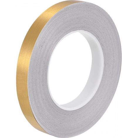 Bandes adhésives dorées pour carrelage (9/16 po x 55 verges) - Solution de scellement en aluminium - (1/5)