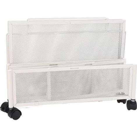 Rangement sous lit pliable avec roulettes, organisateur de vêtements à glisser sous le lit, housse de rangement pliante à roues (1/5)