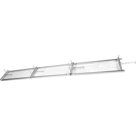 Scierie à chaîne portable de 2,7 mètres avec système de guidage sur rail et barre de fraisage métallique. (1/5)