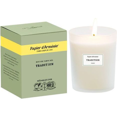 Bougie Tradition Verte 220g - Papier D'armenie