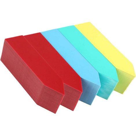 Tags 500 teilige Wasserdichte Dekorative 5 Farben Sämlings