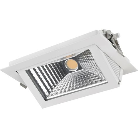 Foco empotrable de techo orientable SINOPE ,Push LED COB 42 W 3745 lm 4000 K CRI82 IP40 DALI 69°/97° Blanco (1/2)