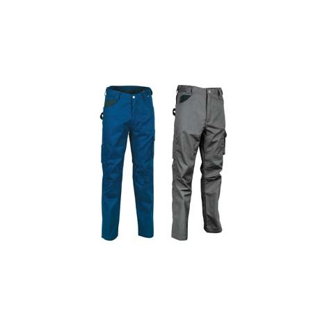 PANTALONE DRILL IN COTONE E POLIESTERE RIGHT FIT  tg.48  navy/nero    COFRA