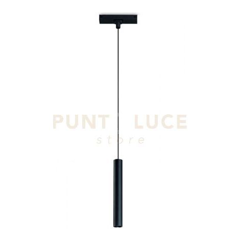 SOSPENSIONE TUBO/PICCOLA PER BINARIO MAGNETICO ULTRASLIM NERO D.2,6CM 3000K 468LM 6W