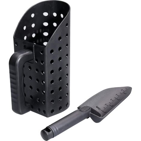 Détecteur de métaux pour adultes et enfants Détecteur de métaux SABLE SABLE SCOOP ET SET DE POVE D'OUTIL DE CLASSOIRES for ACCESSOIRES DE TRÉSORME DE DÉTOCTATION EN MÉTERRE SOUTERRAINE Haute précision (1/5)