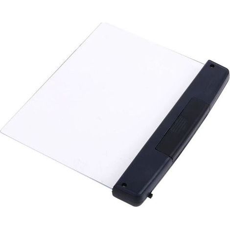 Lampada da lettura a LED portatile, lampada da lettura creativa con schermo piatto per la camera da letto, pannello luminoso per la lettura (1/4)