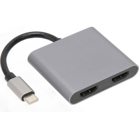 Station d'accueil USB-C 4K 60W pour MacBook Pro/Air avec ports HDMI, charge rapide et transfert de données