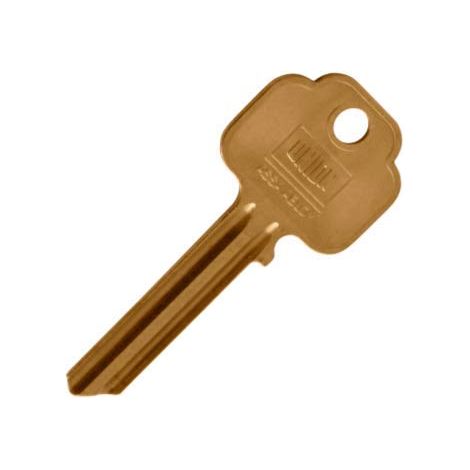 Chiave Piatta Yale YA13 Silca Ottone Nichelato 10 Pezzi