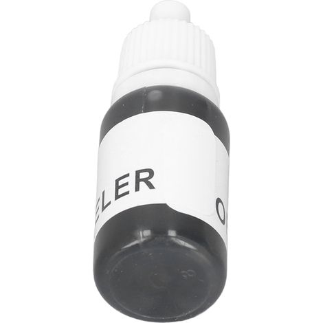 Recharge d'encre noire 10 ml pour étiqueteuse de prix, encre carbone de remplacement pour rouleau d'étiqueteuse (1/5)