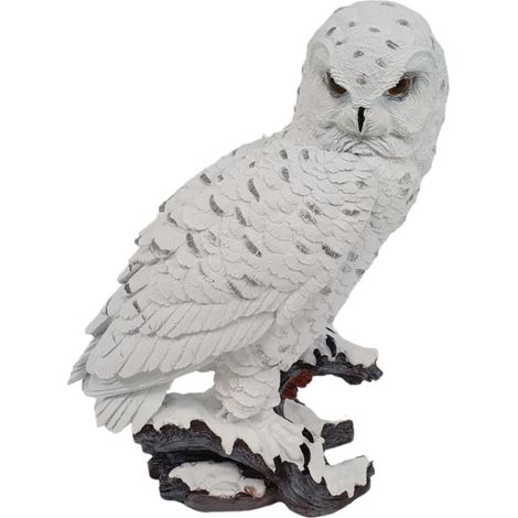 Dekofigur Schneeeule 43 x 32 x 18 cm Gartenfiguren