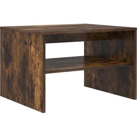 Maison Exclusive - Mesa de Café Roble ahumado 60 x 50 x 40 cm Mad