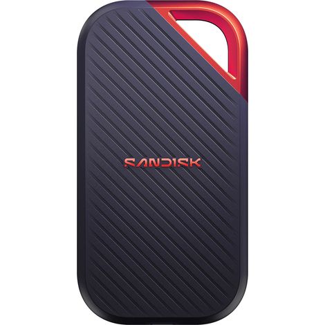 SanDisk Extreme PRO Portable SSD (V3) 2 TB USB Typ-C Navy, Rot (1/3)