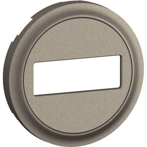 Enjoliveur prise optique SC/APC Céliane - Titanium (CT0320) (1/2)