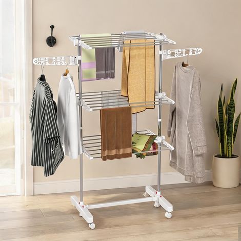 Porte-manteau plata en aBS y Acero Inoxidable 142 x 55 x 152 cm (1/5)