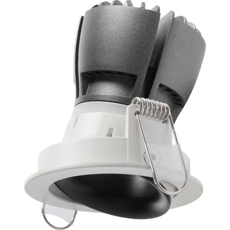 Foco empotrable de techo orientable NOK1 Orientable LED COB 7 W 675 lm 3000 K CRI80 40° Blanco (1/3)