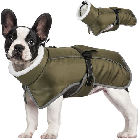 Haustierbekleidung, warme Herbst- und Winterkleidung, wasser- und kältebeständige Kleidung, Hundemäntel aus Baumwolle, Hundebedarf, Größe 2XL (1/2)