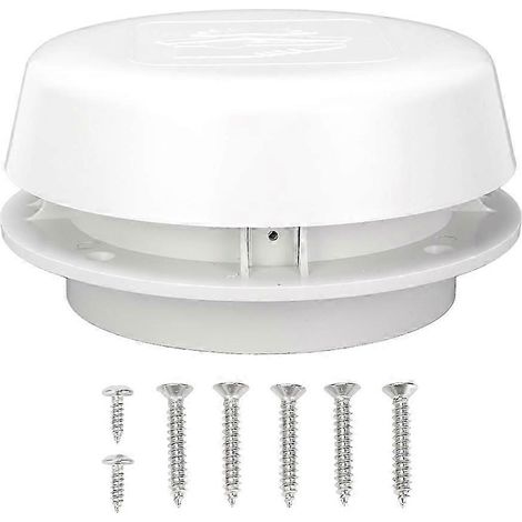 Bouchon de ventilation de toit pour camping-car de 155 mm, aération d'échange d'air anti-oxydation avec couvercle en maille, compatible avec les camping-cars et les yachts, aération en forme de champi (1/5)