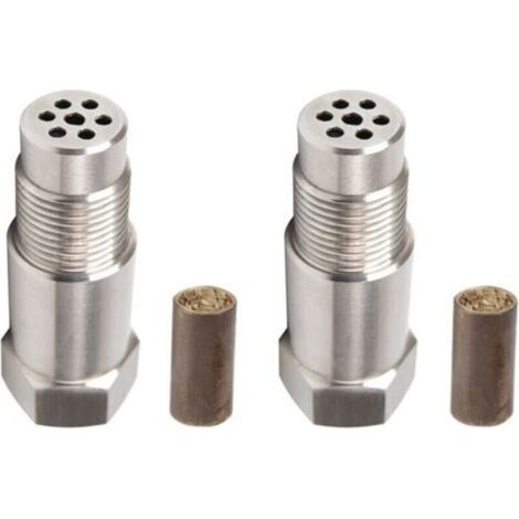 ZVD-Lot de 2 capteurs d'O2, capteur d'oxygène pour voiture Cel Fix Check Engine Light Eliminator Adapter Oxygen M18X1.5 (1/4)