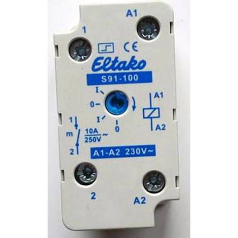 Eltako S91-100-230V interruttore bianco 230 V 10 A (1/2)