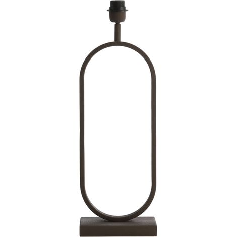 Light & Living - lampada da tavolo - Jamiri - marrone - metallo -