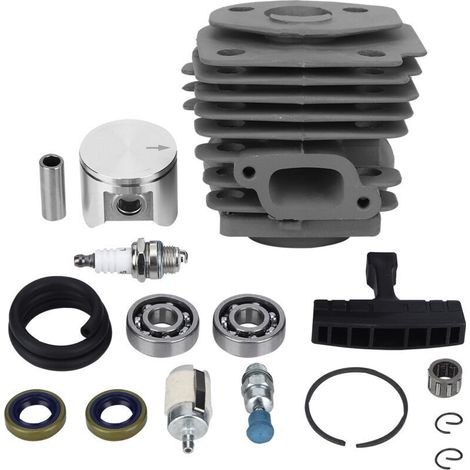 Kit Cylindre Piston 47mm pour Husqvarna 359 357XP EPA 357 – Pièce de Rechange Chaîne en Alliage de Zinc, 16 Pièces