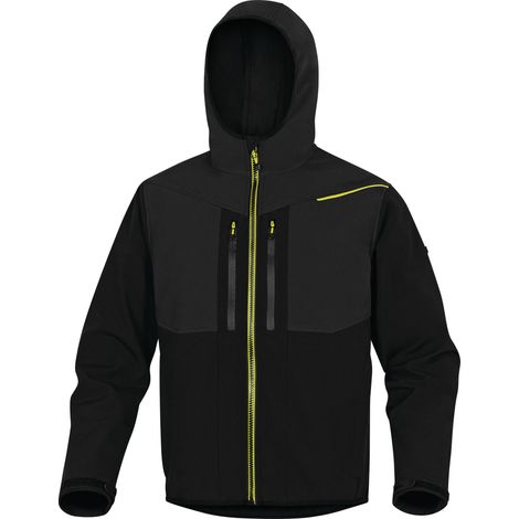 Gilet di sicurezza delta plus HORTEN2 nero softshell comodo