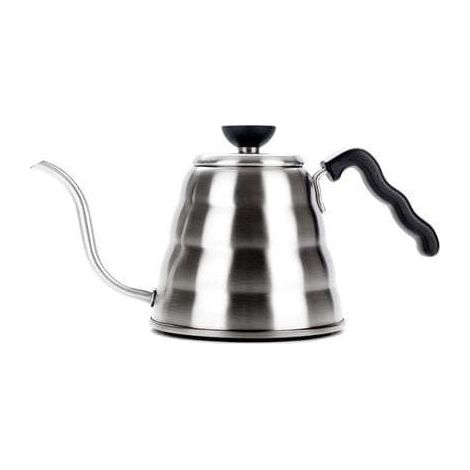 Hario Buono Tetera Negro y Plata 1,2L Control de Flujo