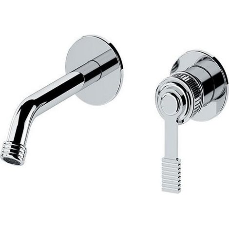 Miscelatore a incasso per lavabo, su due piastre tonde separate - serie Atelier (1/2)
