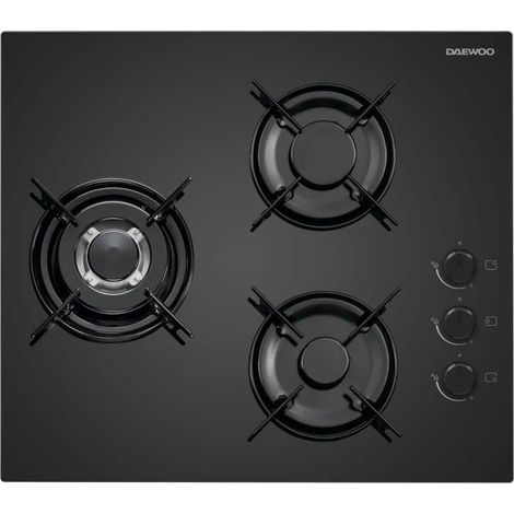 Kochfeld Daewoo BH6GKR21BNL schwarz 60 cm 6350 W
