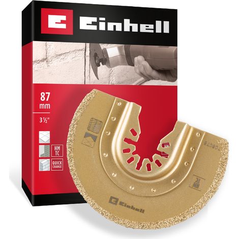 EINHELL Hartmetall-Sägeblatt, 708078, halbrund, 87 mm (1/5)