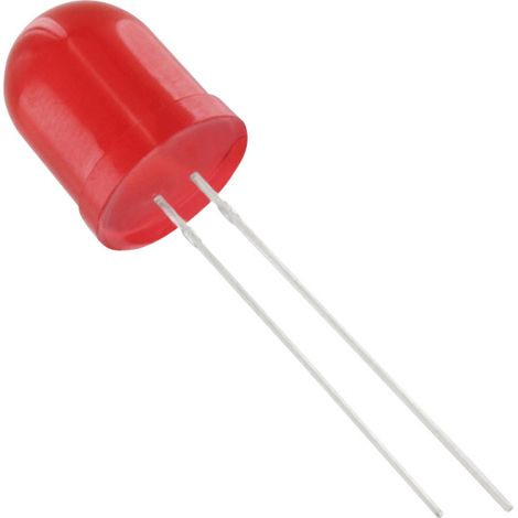 HuiYuan 10034R1D-ESA-E LED bedrahtet Rot Rund 10 mm 1750 mcd 50 ° 20 mA (1/2)