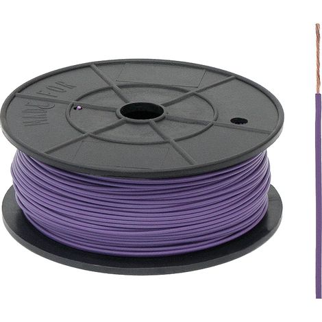Cable flry-A 0.22 morado 1m