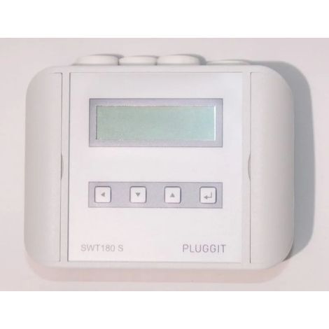 Sole-Erdwärmetauscher mit Energieeffizienzpumpe und Steuerung Pluggit