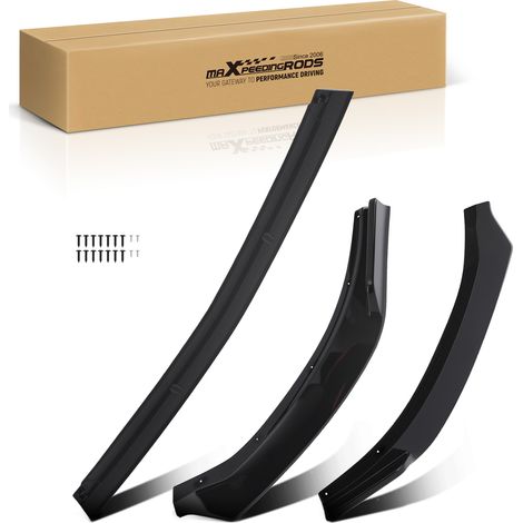 Front Bumper Enhancement for Mercedes W177 V177 2018+ Gloss Black (1/5)