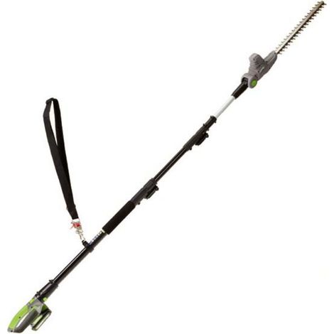 Tagliasiepe Telescopico a Batteria Verdemax TT20 Estensibile 225-280 cm 20V lama 46 cm con Batteria Nero e Verde (1/5)