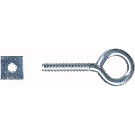 OCCHIOLI FERRO CON DADO N.6 (M8X60) ART. 182. Prezzo per 1 pezzo.